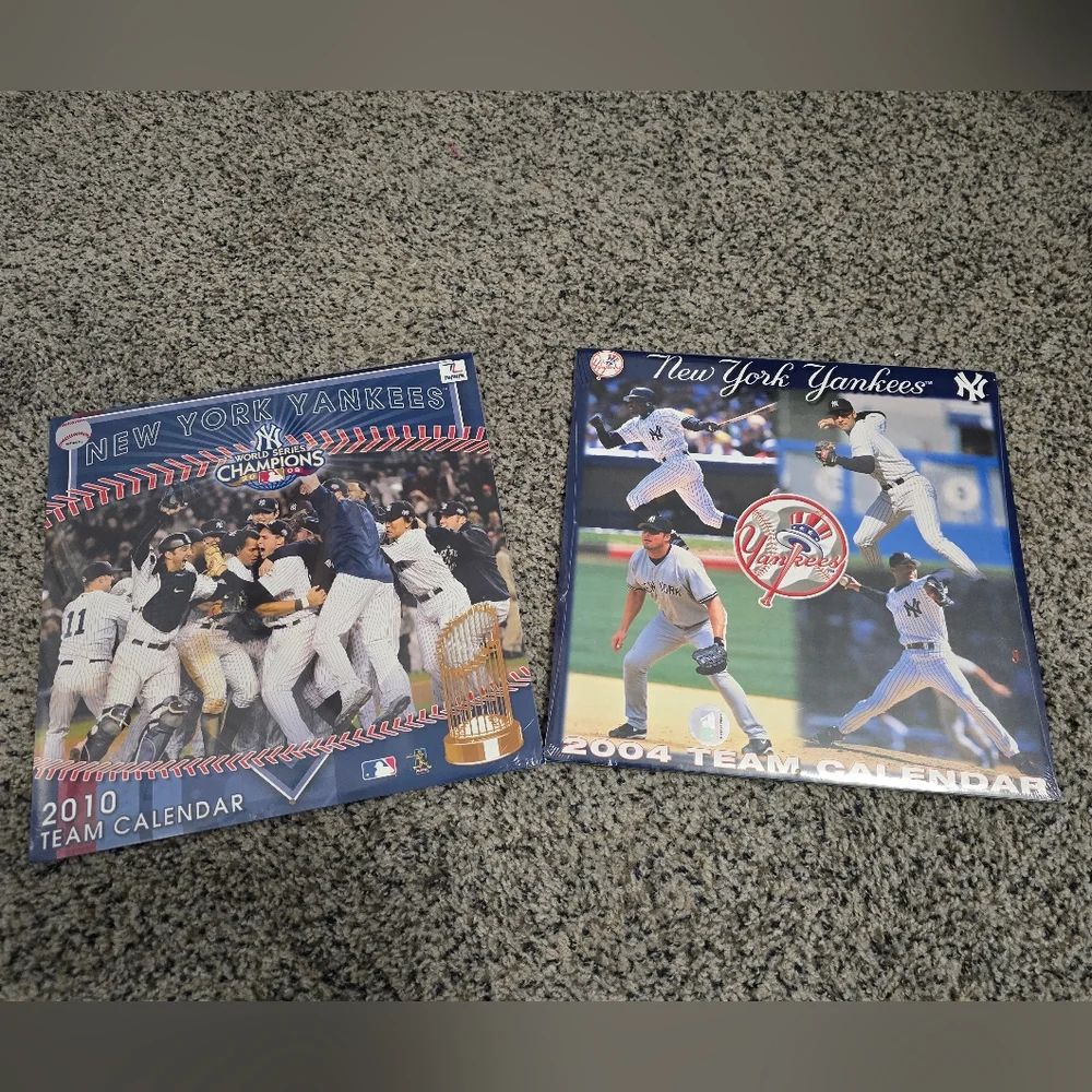 🆕️ 2 New York Yankees Team Calendars